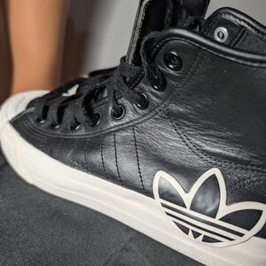 Men Adidas Originals Nizza Hi Rf leather high-top Size 9.5